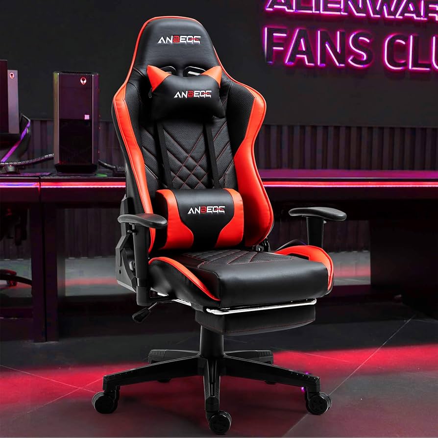 ANBEGE ゲーミングチェア Amazon.co.jp: ANBEGE ゲーミングチェア オフィスチェア